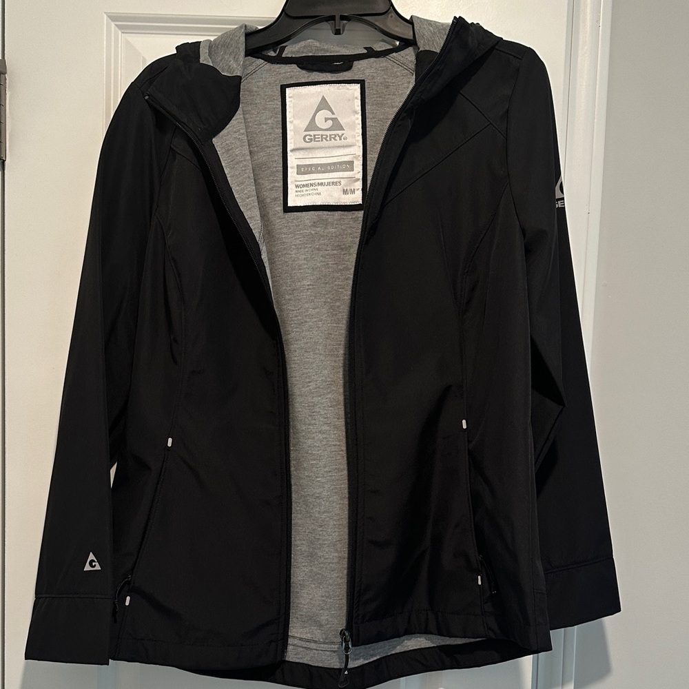 Gerry Weber Women's Black and Gray Ski Jacket